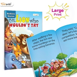 THE LION WHO WOULDN'T TRY - Bedtime Stories